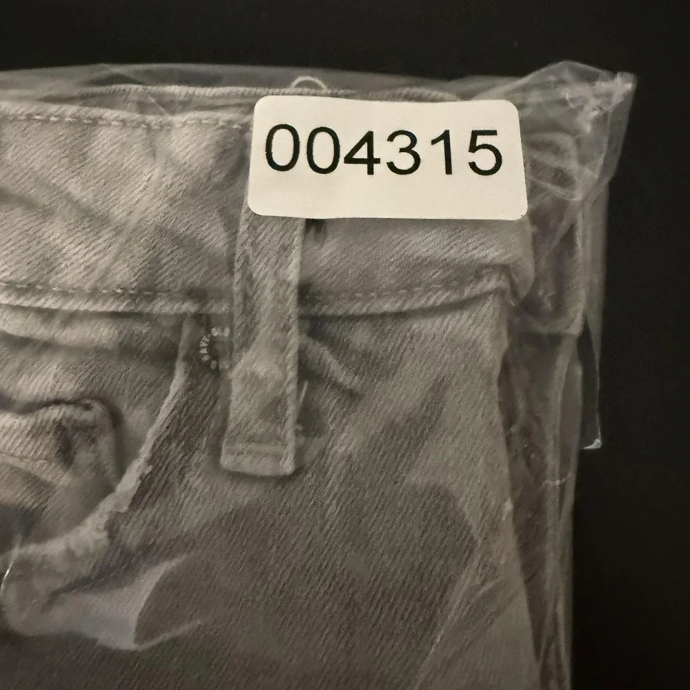 Old‎ Navy Shorts Womens 2 Gray High Rise O.G. Cutoff Distressed Denim Stretch